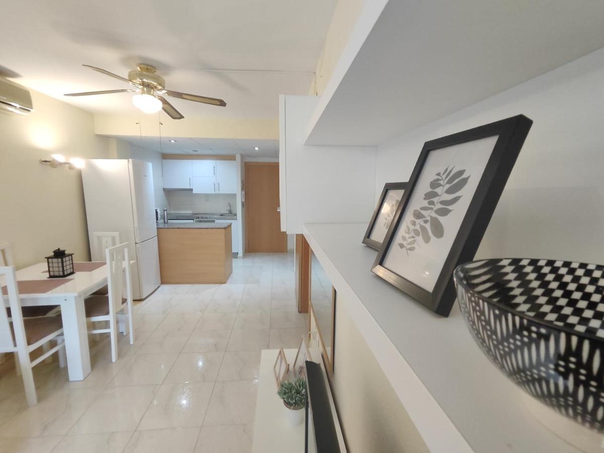 Luminoso Apartamento En Salou Con Terraza Y Parque Infantil Ideal Familias Buitenkant foto