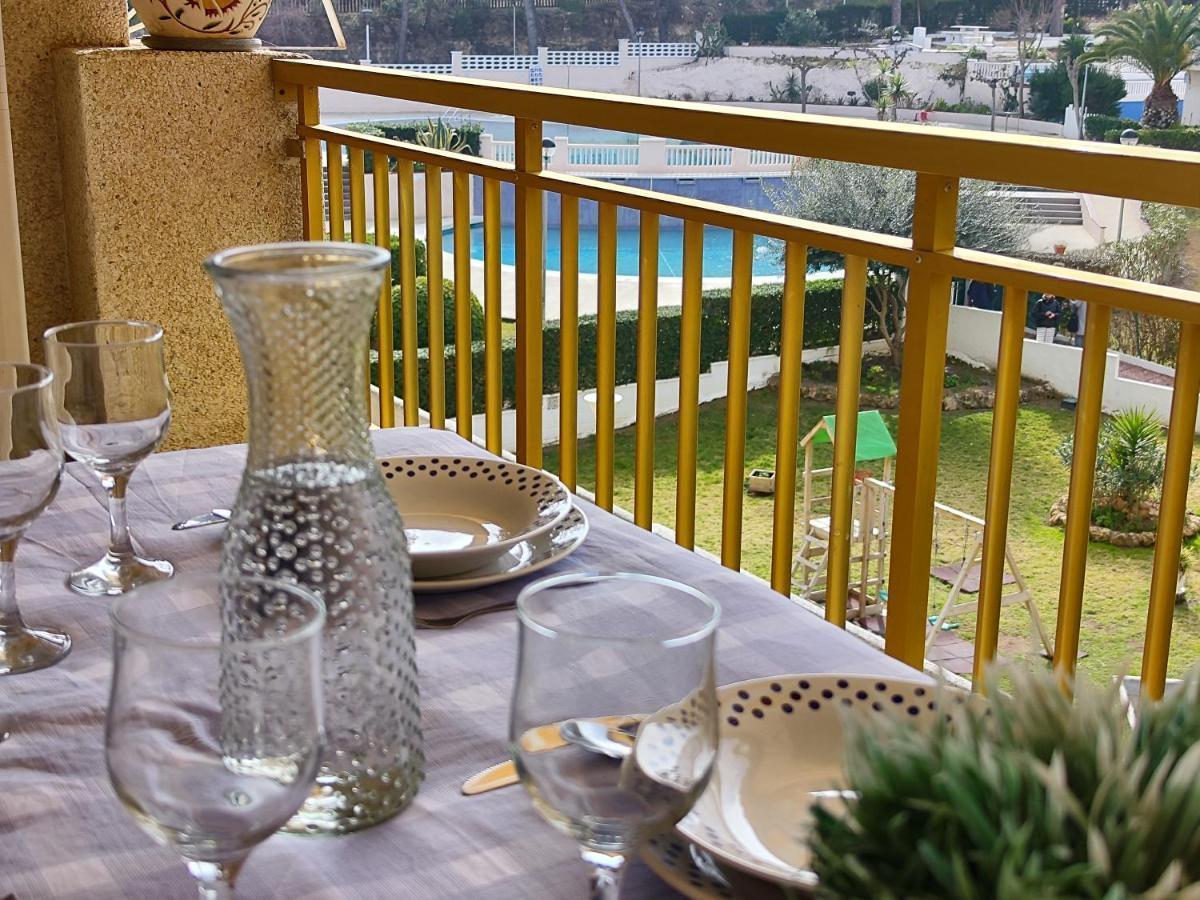 Luminoso Apartamento En Salou Con Terraza Y Parque Infantil Ideal Familias Buitenkant foto