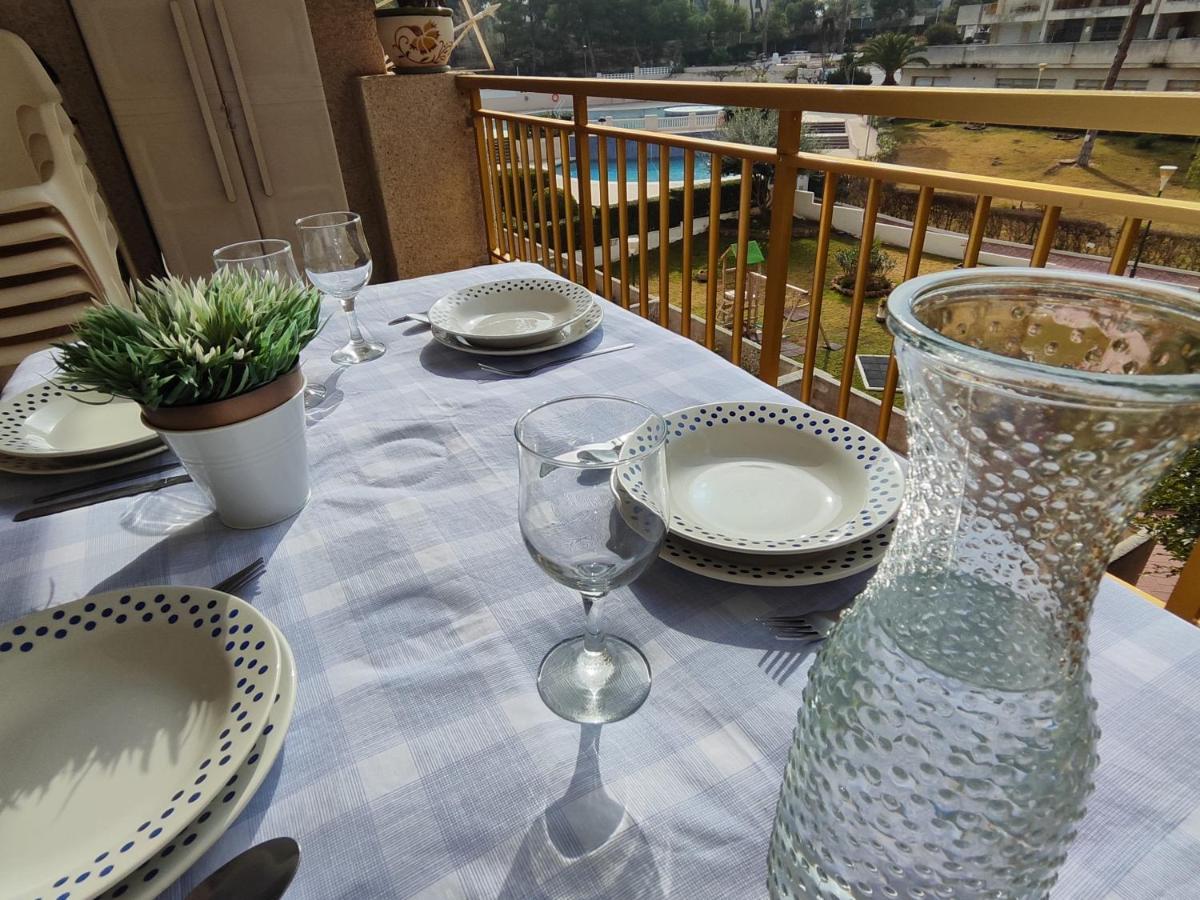 Luminoso Apartamento En Salou Con Terraza Y Parque Infantil Ideal Familias Buitenkant foto