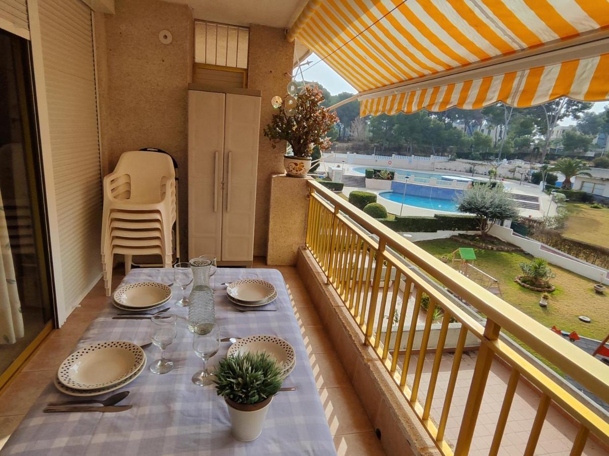Luminoso Apartamento En Salou Con Terraza Y Parque Infantil Ideal Familias Buitenkant foto