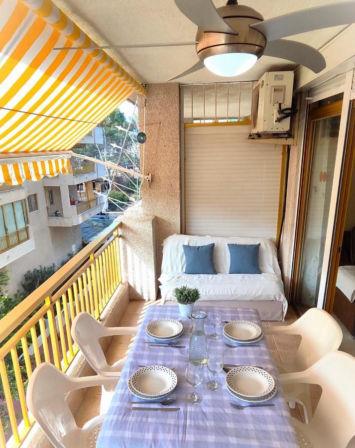 Luminoso Apartamento En Salou Con Terraza Y Parque Infantil Ideal Familias Buitenkant foto