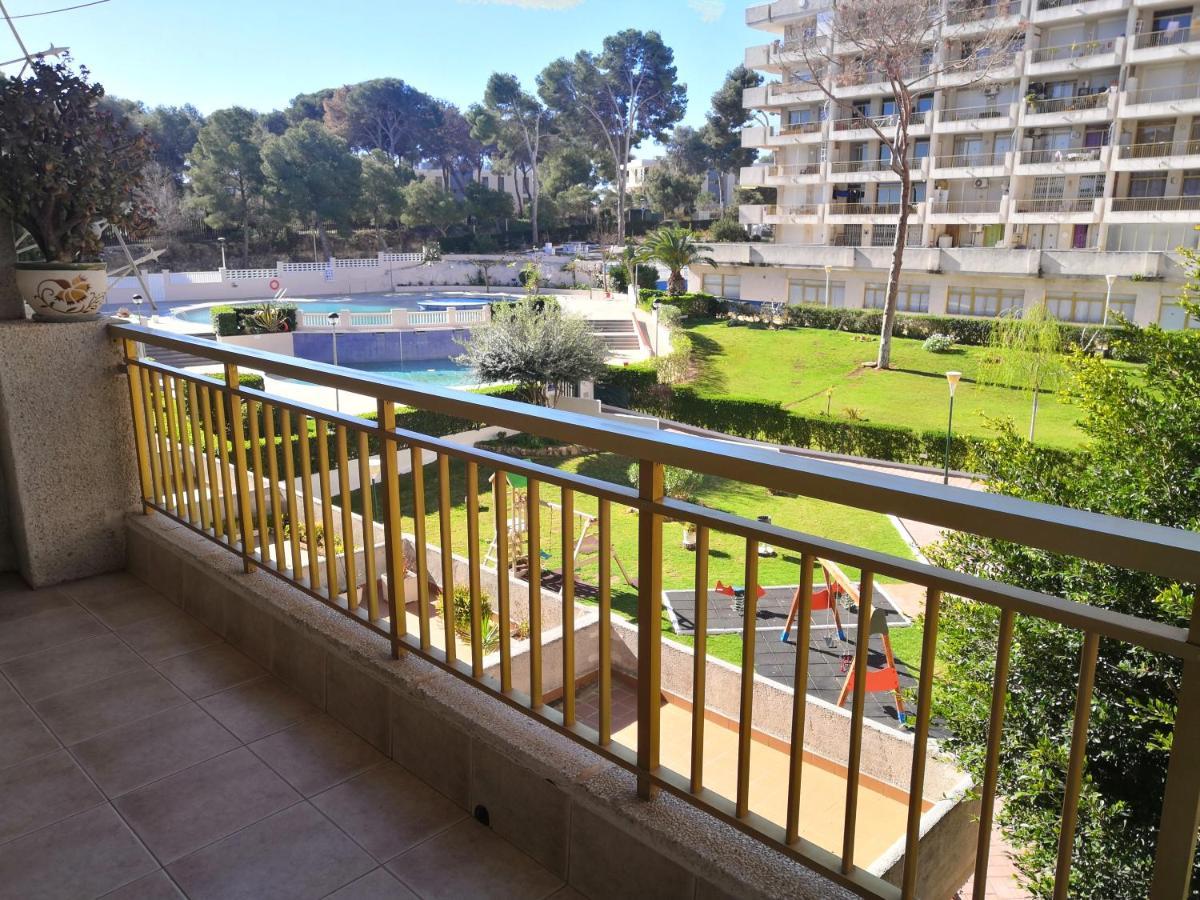 Luminoso Apartamento En Salou Con Terraza Y Parque Infantil Ideal Familias Buitenkant foto